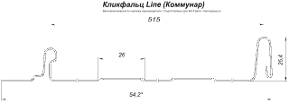 Кликфальц Гранд Лайн (Grand Line) Line Atlas 0,5 в Туле фото чертёж