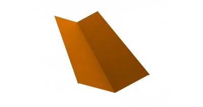 Планка ендовы верхняя простая Металл Профиль 145x145x2000 Полиэстер 0,45 Планка ендовы верхняя простая Металл Профиль 145x145x2000 Полиэстер 0,45