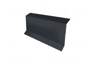 Планка примыкания в штробу Grand Line 60 Rooftop Matte (Стальной бархат) 0,5 Планка примыкания в штробу Grand Line 60 Rooftop Matte (Стальной бархат) 0,5