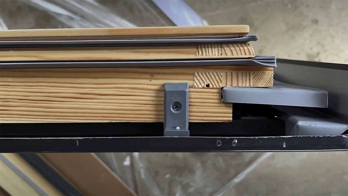 Рама и контуры уплотнения