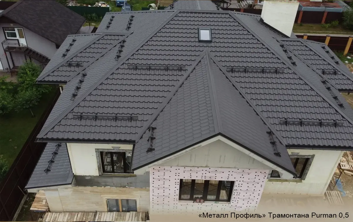 Металлочерепица Металл Профиль Трамонтана Металлочерепица Металл Профиль Трамонтана