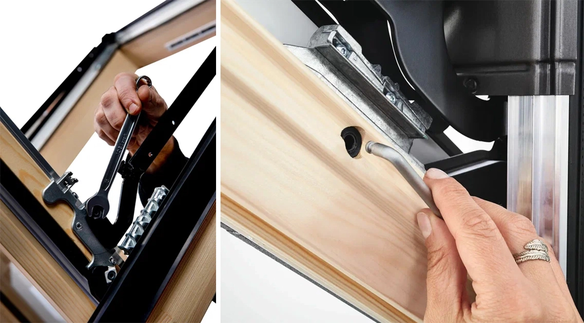 Регулируемая фурнитура Рото