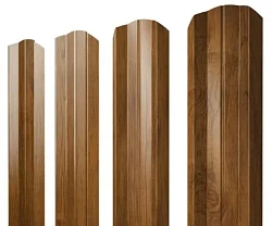 Штакетник Grand Line М-образный Print Elite 0,45 фигурный