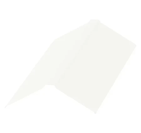 Планка конька плоского Металл Профиль 190x190x2000 0,50 PURMAN цвет RAL 9010