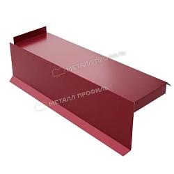 Планка сегментная торцевая левая Металл Профиль 350 мм Norman 0,5