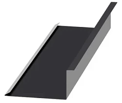 Планка примыкания нижняя Металл Профиль 250x122x2000 Puretan 0,5