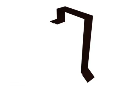 Планка торцевая (фронтонная) фальц Grand Line 60x97 0,5 Atlas цвет RR 32