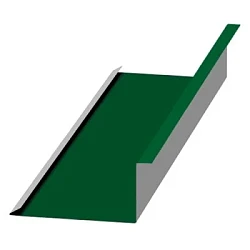 Планка примыкания нижняя Металл Профиль 250x122x2000 Полиэстер 0,45 Планка примыкания нижняя Металл Профиль 250x122x2000 Полиэстер 0,45