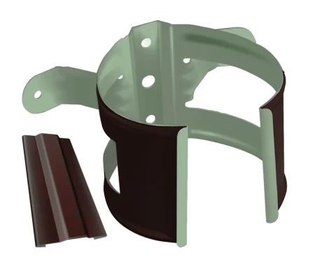 Кронштейн трубы на дерево d-90 мм ГрандЛайн GL PE Matt Полиэстер Matt 0,55 в Туле фото