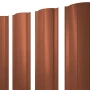 Штакетник Grand Line Полукруглый Slim Pural 0,5 прямой в Туле фото