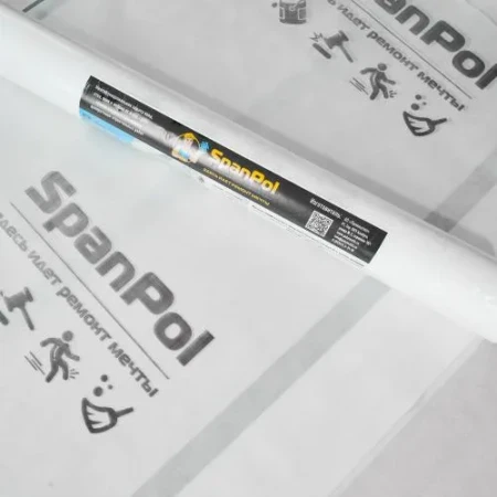 Укрывной материал для пола SpanPol Защитный укрывной материал  10 м в Туле фото