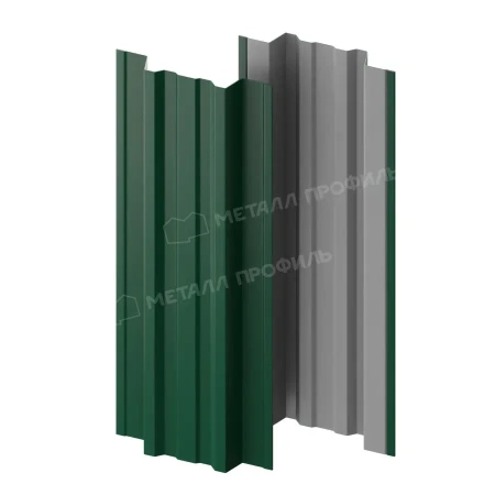 Прямоугольный Trapeze Norman 0,5 RAL 6005 прямой