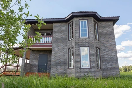 (Серо-бежевый кирпич)