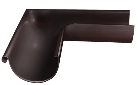 Угол желоба наружный d-125 мм 90° ГрандЛайн GL PU Полиуретан 0,6 в Туле фото