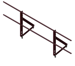 Кровельное ограждение Grand Line Optima универсальное h-0,65x2 м