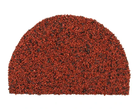 Заглушка конька полукруглого для композитной черепицы Luxard цвет Бордо