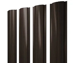 Штакетник Grand Line Полукруглый Slim Print Elite 0,45 прямой