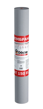 Супердиффузионная мембрана Döcke АT 150 EL трехслойная универсальная с клеевой полосой