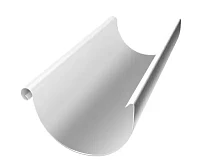 Желоб полукруглый d-125 мм 3 м Grand Line GL PU Полиуретан 0,5 RAL 9003