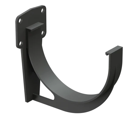 Кронштейн желоба ПВХ d-120 мм Döcke Premium графит RAL 7024