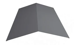 Планка конька плоского простая Металл Профиль 115x115x2000 Полиэстер 0,45 Планка конька плоского простая Металл Профиль 115x115x2000 Полиэстер 0,45