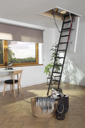 Чердачная люк-лестница Fakro LMT супертеплоизоляционная в Туле фото