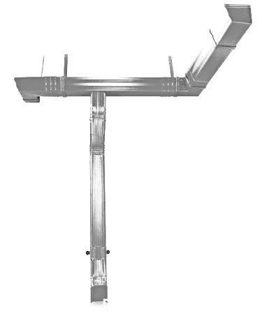 Угол желоба наружный 90° Grand Line Vortex Цинк 0,45 в Туле фото