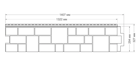 Пластиковая фасадная панель Grand Line ЯФАСАД Екатерининский камень в Туле фото
