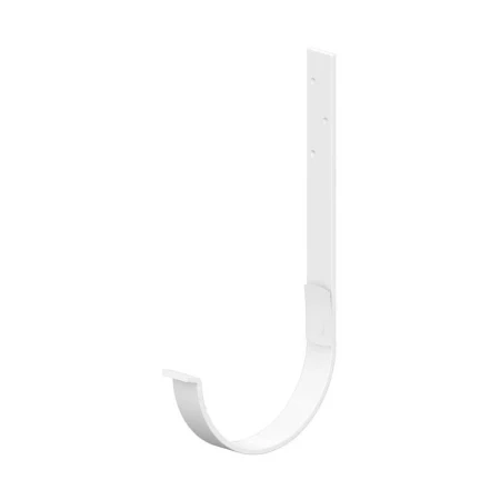 Крюк желоба усиленный d-125x280 мм Металл Профиль GRANDSYSTEM 3,0 RAL 9010