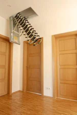 Чердачная люк-лестница Oman Ножничная Nozycowe Lux в Туле фото