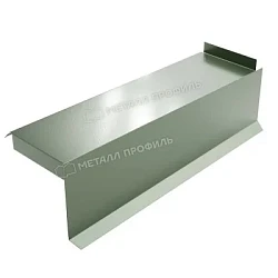 Планка сегментная торцевая правая Металл Профиль 350 мм Purman 0,5