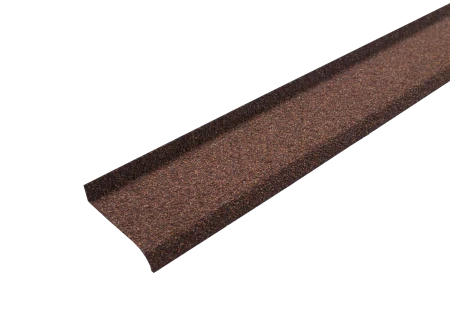 Планка цокольная Hauberk (гранулят) терракотовый