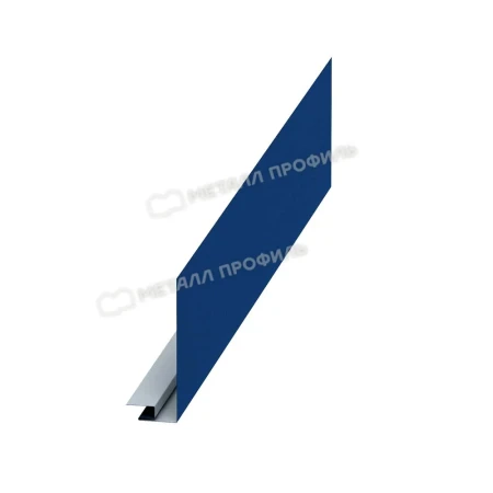 Планка карнизного свеса сложная  Металл Профиль 185x50x2000 0,5 PURMAN цвет RAL 5005