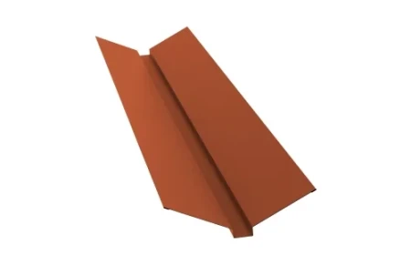 Планка ендовы верхней Grand Line 115x30x115 0,45 Drap цвет RAL 8004