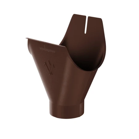 Воронка желоба выпускная d-150x100 мм Aquasystem Premium Pural Matt 0,6 RAL 8017