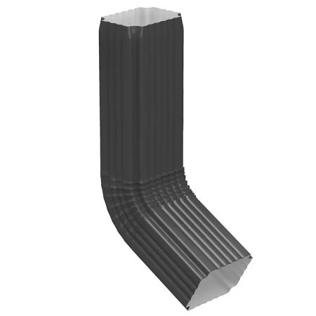 Колено трубы 76x102 60 гр. Металл Профиль Бюджет Полиэстер 0,5 RAL 7024