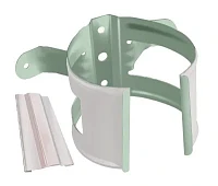 Кронштейн трубы на дерево d-90 мм Grand Line PE Полиэстер двухсторонний 0,6 RAL 9003