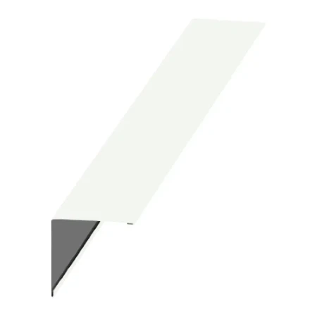 Планка угла наружного Металл Профиль 115x115x2000 0,45 Полиэстер цвет RAL 9003