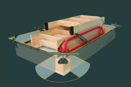 Монтажный комплект LXK для чердачных лестниц Fakro в Туле фото