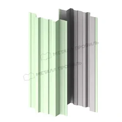 Штакетник Металл Профиль Прямоугольный Trapeze Norman 0,5 прямой