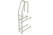 Фасадная лестница Borge Верхняя секция 1,8 м Оцинкованная