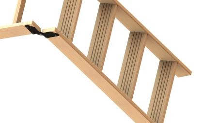 Чердачная люк-лестница Oman Складная 3-х секционная Standard в Туле фото