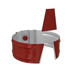 Держатель трубы d-150 мм Металл Профиль Проект Полиэстер 1,0 Держатель трубы d-150 мм Металл Профиль Проект Полиэстер 1,0