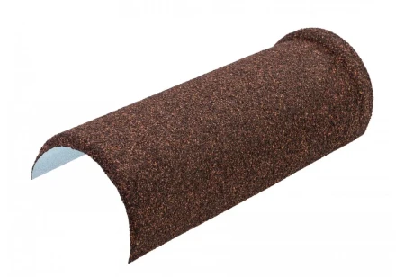 Конек полукруглый для композитной черепицы Luxard цвет Пробка