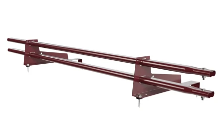 Для металлочерепицы с высокой ступенькой 400 мм Русский Рубеж 1 м RAL 3005