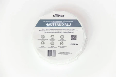 Скотч односторонний алюминизированный Fakro HausBand Alu 25x0,05 м в Туле фото