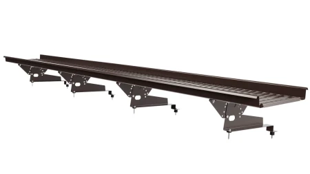 Для металлочерепицы с высокой ступенькой 3 м, Ral 8017