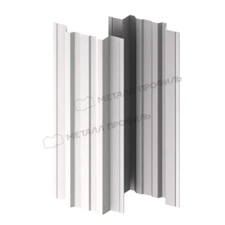 Прямоугольный Trapeze Norman 0,5 RAL 9003 прямой