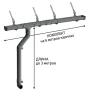 Комплект пластикового водостока d-120x85 мм Döcke Premium графит RAL 7024 в Туле фото