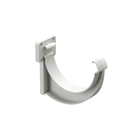 Кронштейн желоба ПВХ d-141 мм Döcke Lux пломбир RAL 9003